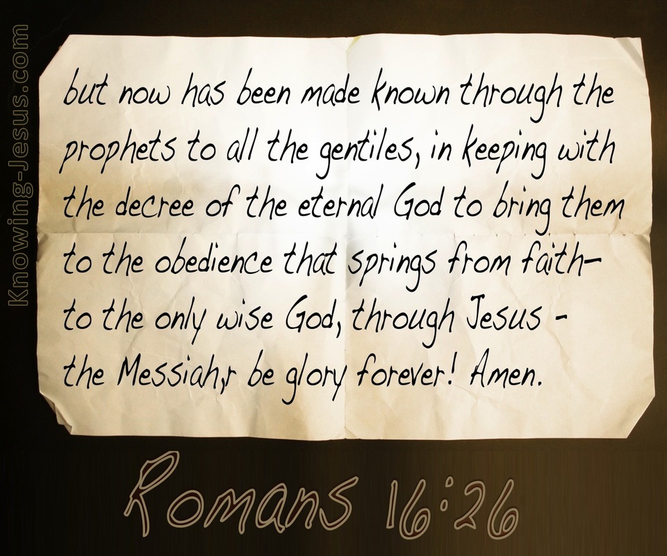 Romans 16:26 Revealed And Made Known (white)